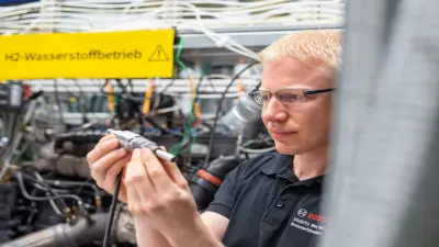 Bosch is actively promoting hydrogen as a pillar of future mobility